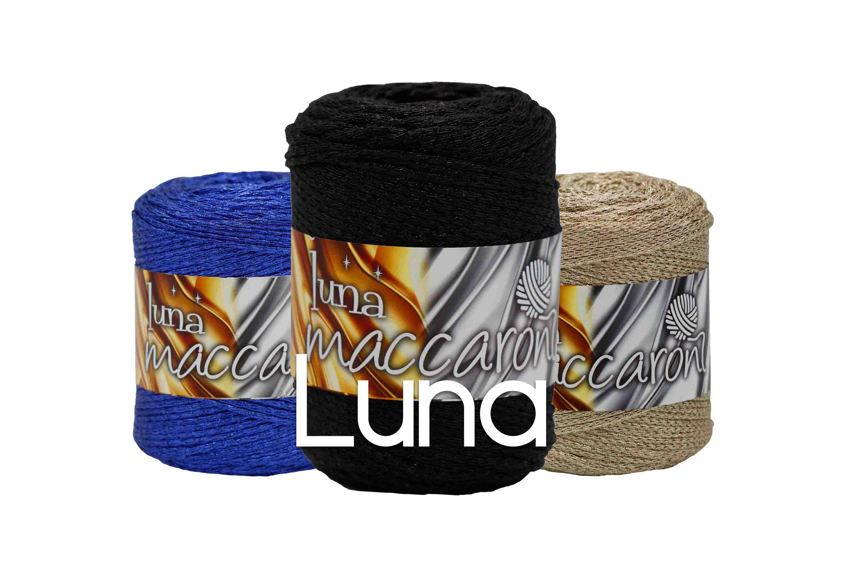 luna yarns glitter cotton yarn maccaroni yarn
