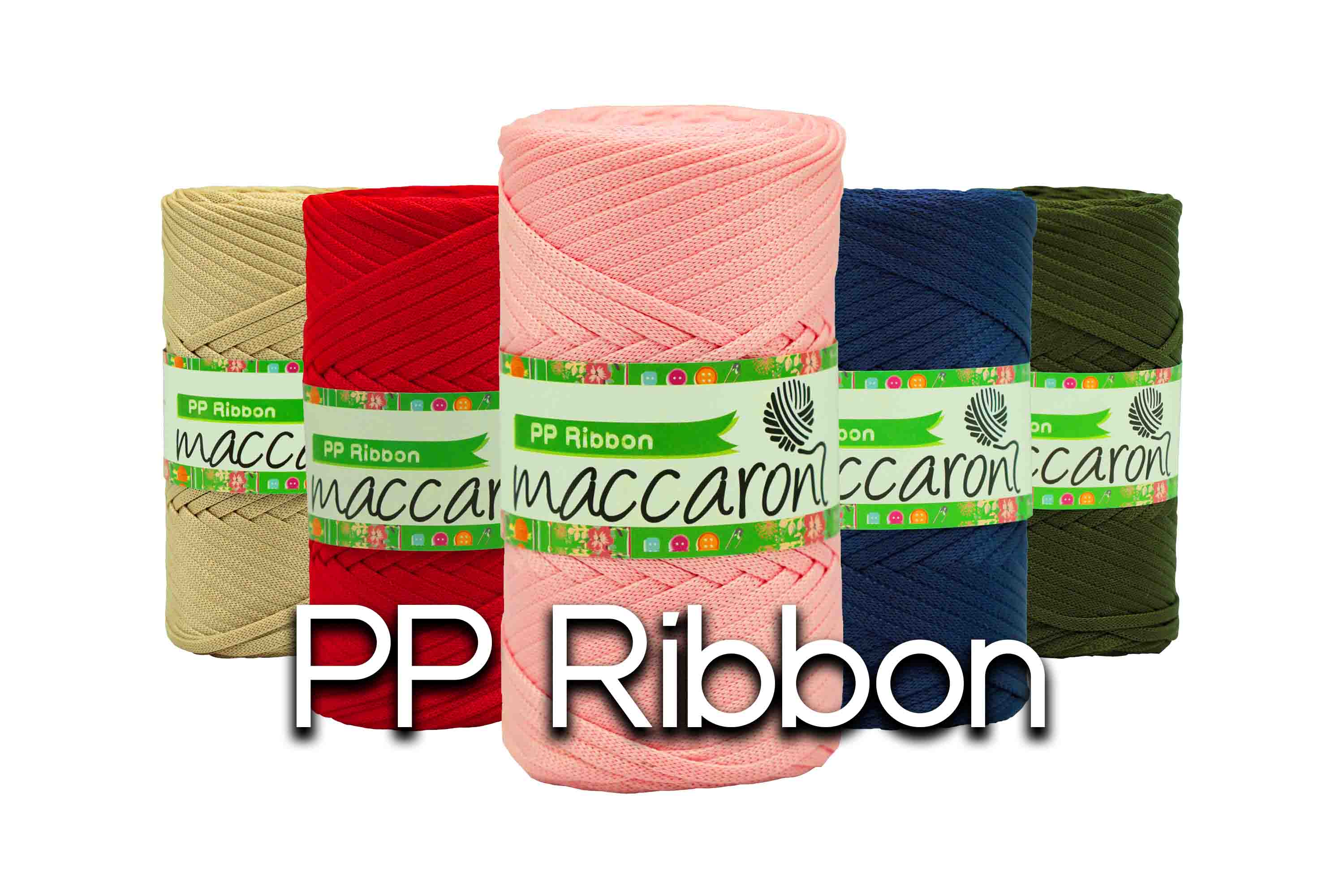 polyproplene yarns pp ribbon flat yarn  maccaroni yarn